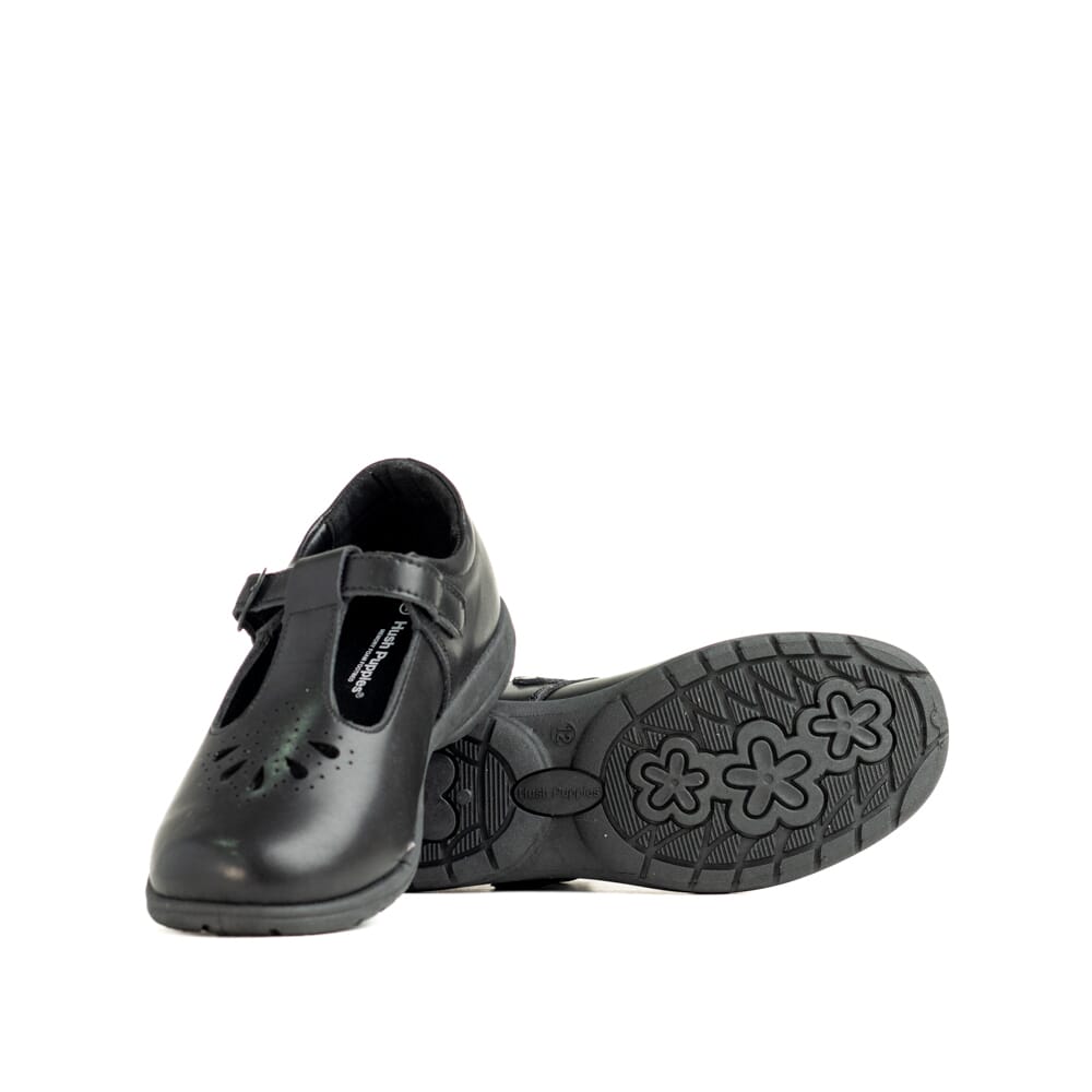 Hush puppies black hot sale shoes ladies