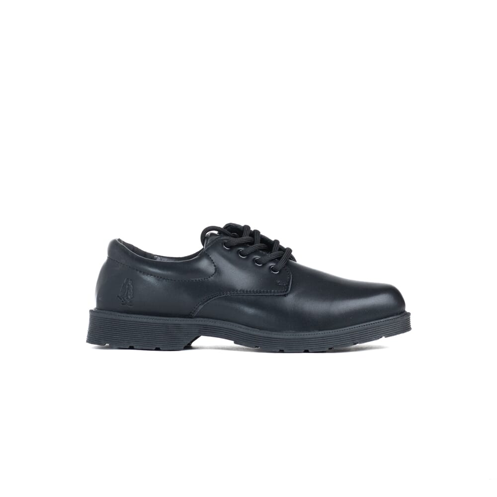 Hush Puppies -Curtis Youth -Black – Perocili Shoes