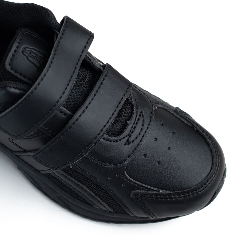 Hush Puppies -Deuce Velcro -Black – Perocili Shoes