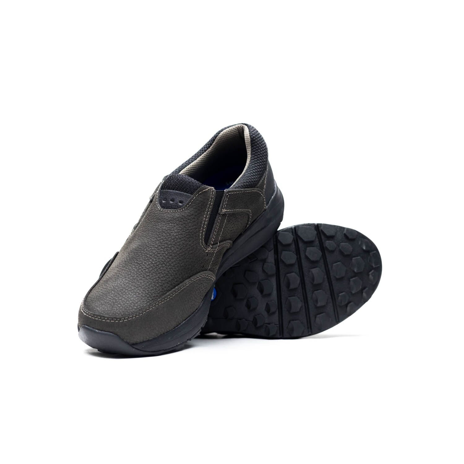 NUNN BUSH BY FLORSHEIM -EXCURSION SLIP -CHARCOAL – Perocili Shoes