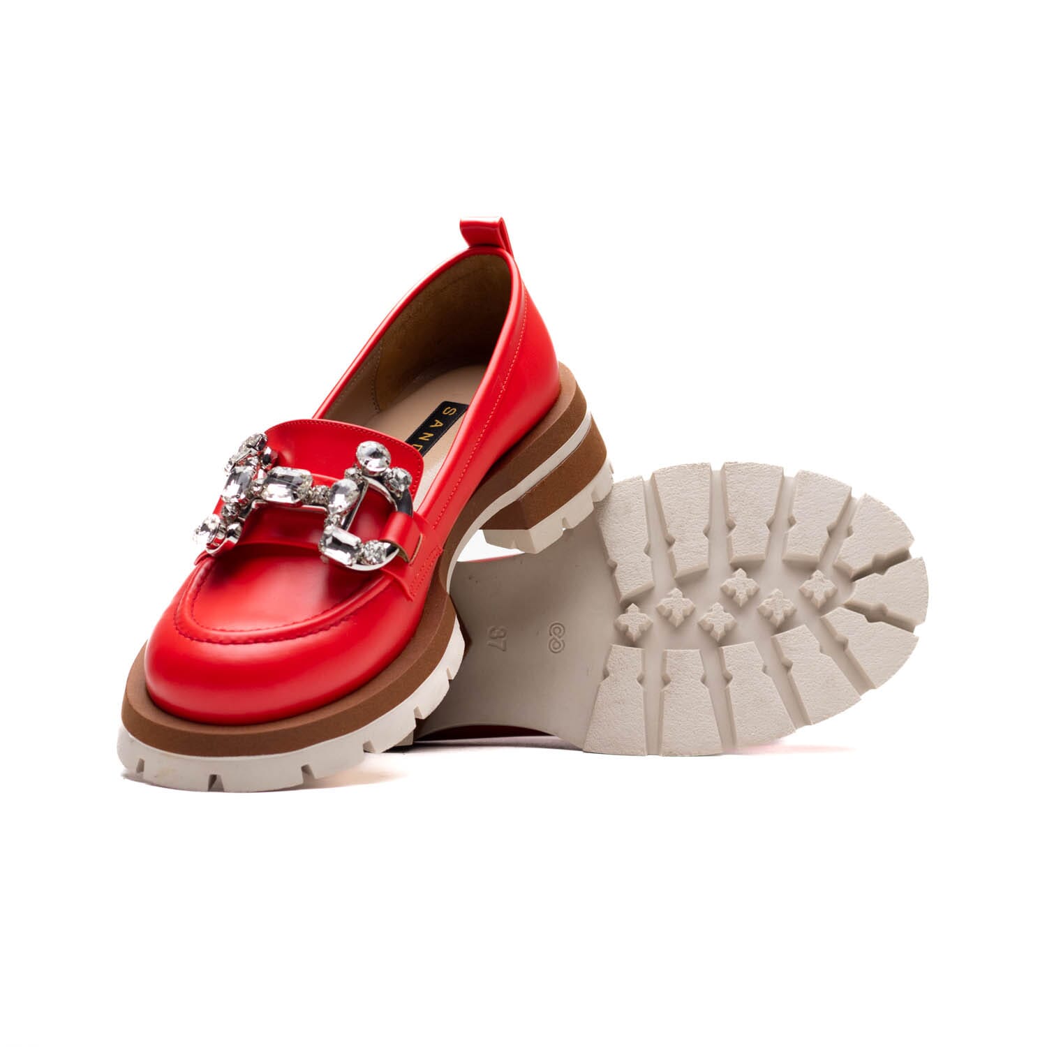 SANDRA -4000 -RED – Perocili Shoes