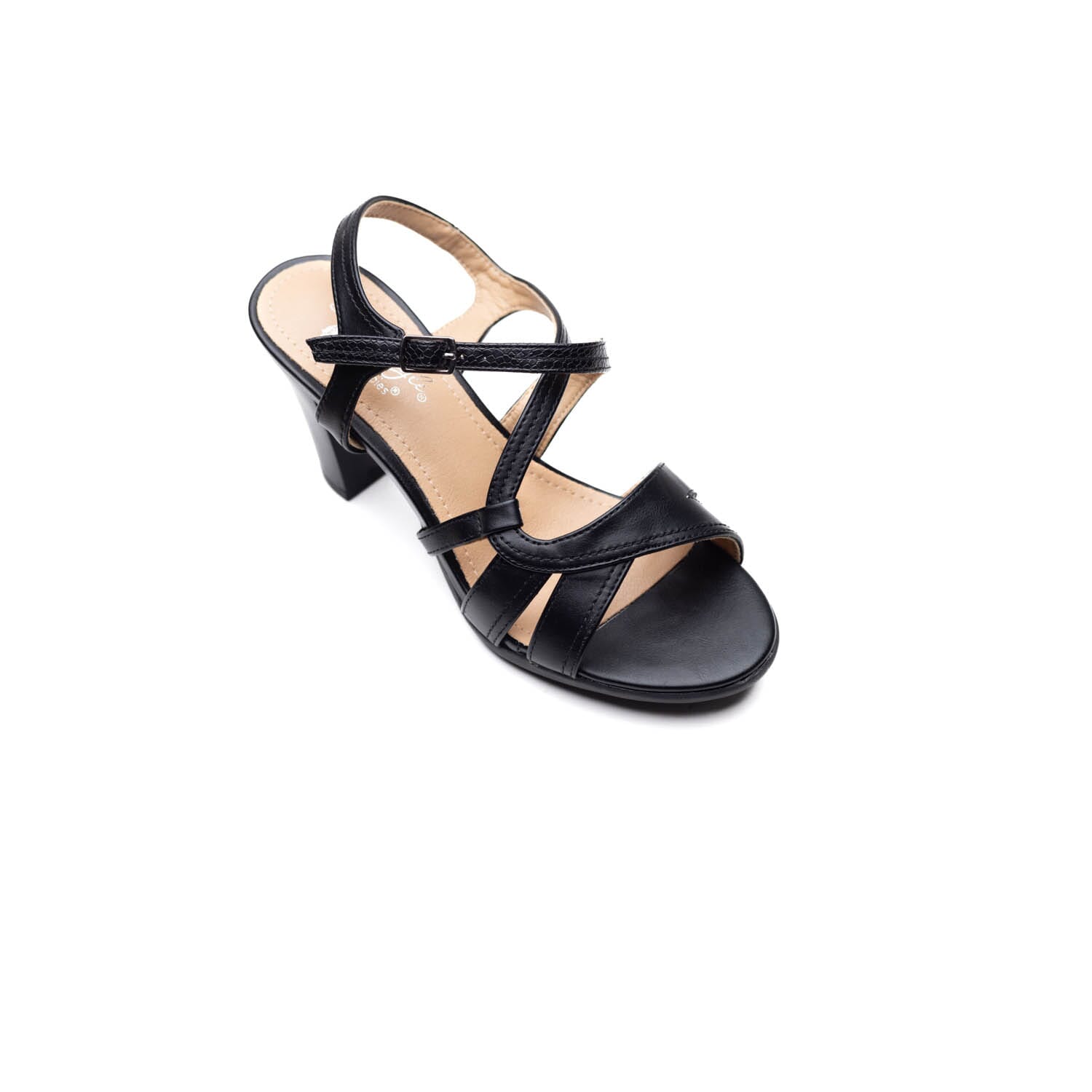 Soft Style By Hush Puppies – Evette -Black – Perocili Shoes