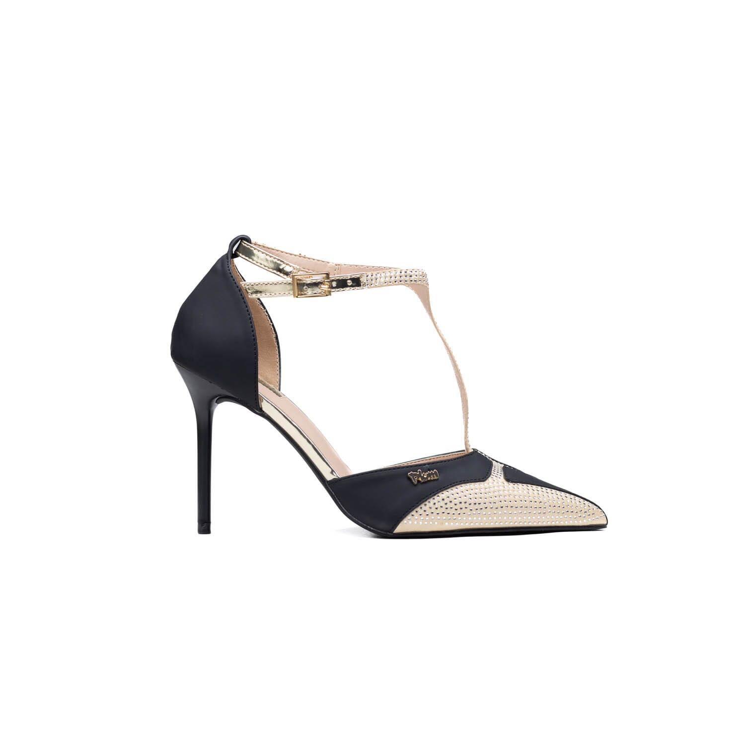 Plum – Isabel – Blk Gold – Perocili Shoes